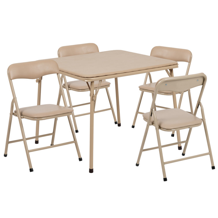 Kids white cheap folding table